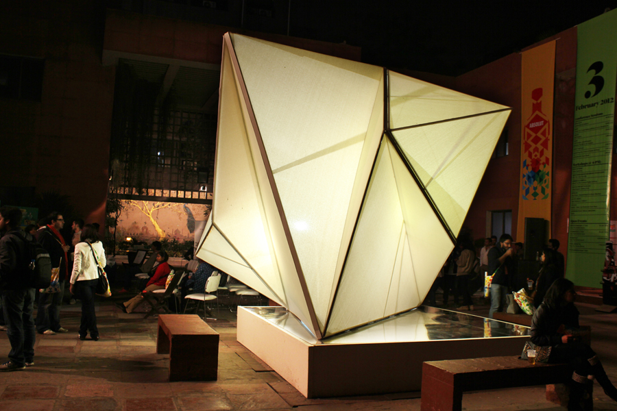Unbox Design Festival Atrium installation
